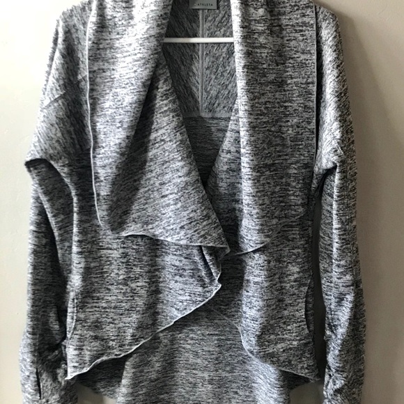 Athleta Sweaters - Athlete Grey Cardigan.